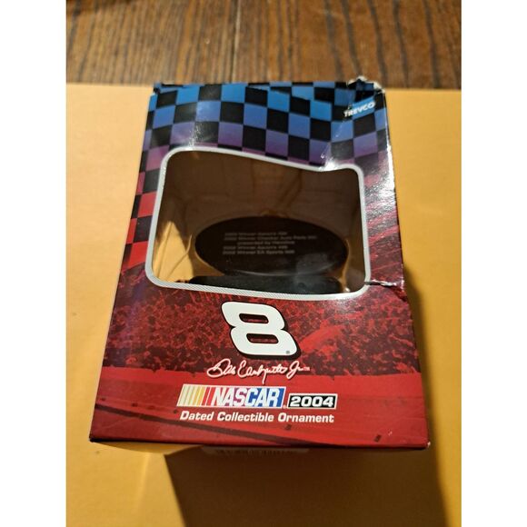 Vintage 2004 Trevco Dale Earnhardt Jr #8 NASCAR Holiday Christmas Tree Ornament - Picture 4 of 6